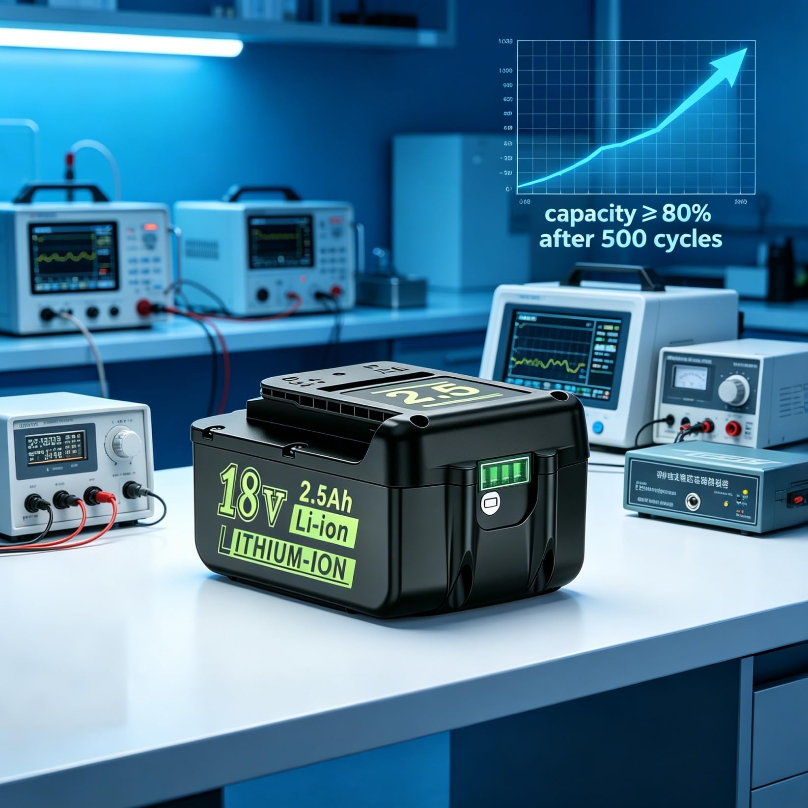 2X 18V 2.5Ah DREAMDASH Batería de Repuesto, Apto para Kärcher Herramienta | Cortasetos HGE 18-45 18-50 Cortacésped LMO 18-33 18-36 Pulverizador PSU 4-18 Aspirador WD 1 3-18 Cortabordes LTR 18-25 18-30