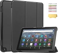 Vista 81 de Funda para tablet Yaxa Kindle Fire Max 11 de 13ª generación (versión 2023) de 11 pulgadas con soporte [encendido y apagado automático] Funda