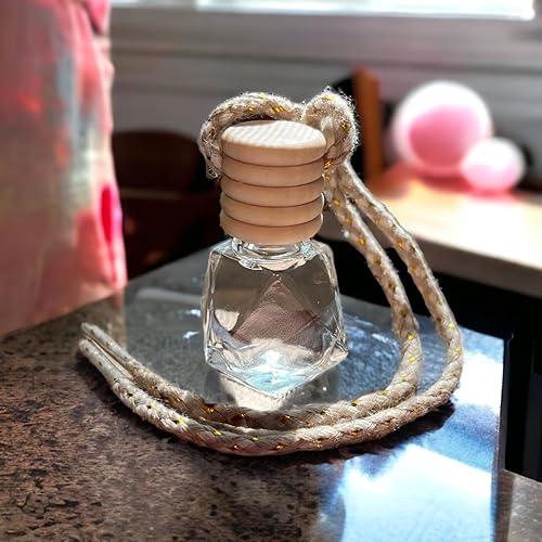 Miniatura 6 de Hanging Fragrance Diffuser (Cotton Candy)  HANDMADE Cute Car Accessory  Long-Lasting Scent  Air Deodorizer, Freshener
