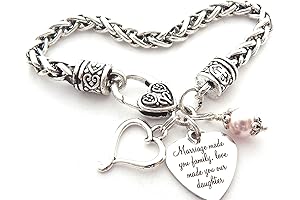 New Daughter Bracelet: The Perfect Gift for Bride, Stepdaughter, or Bonus Daughter