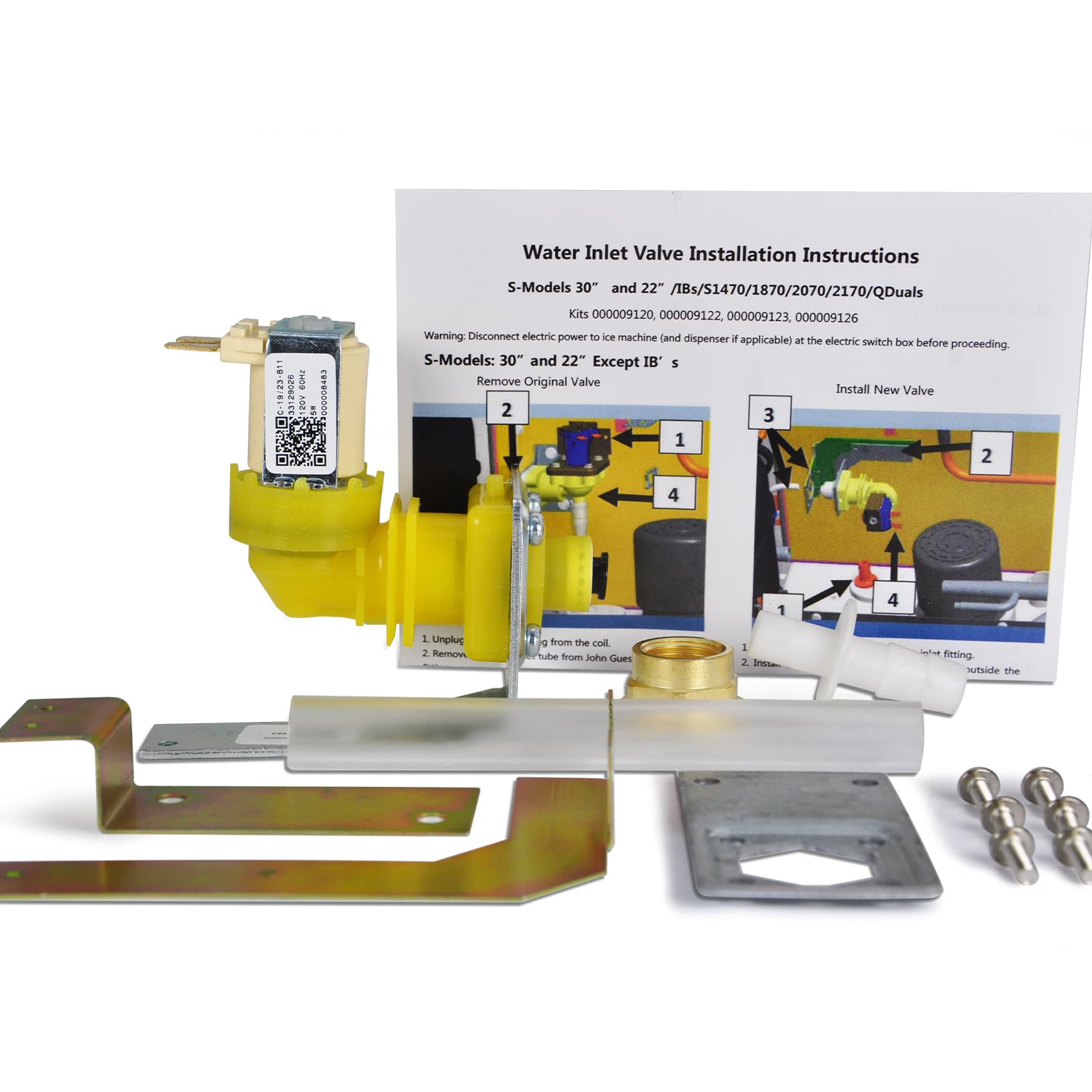 Amazon.com: 000009123 IH9123 33129026 water inlet valve assembly 