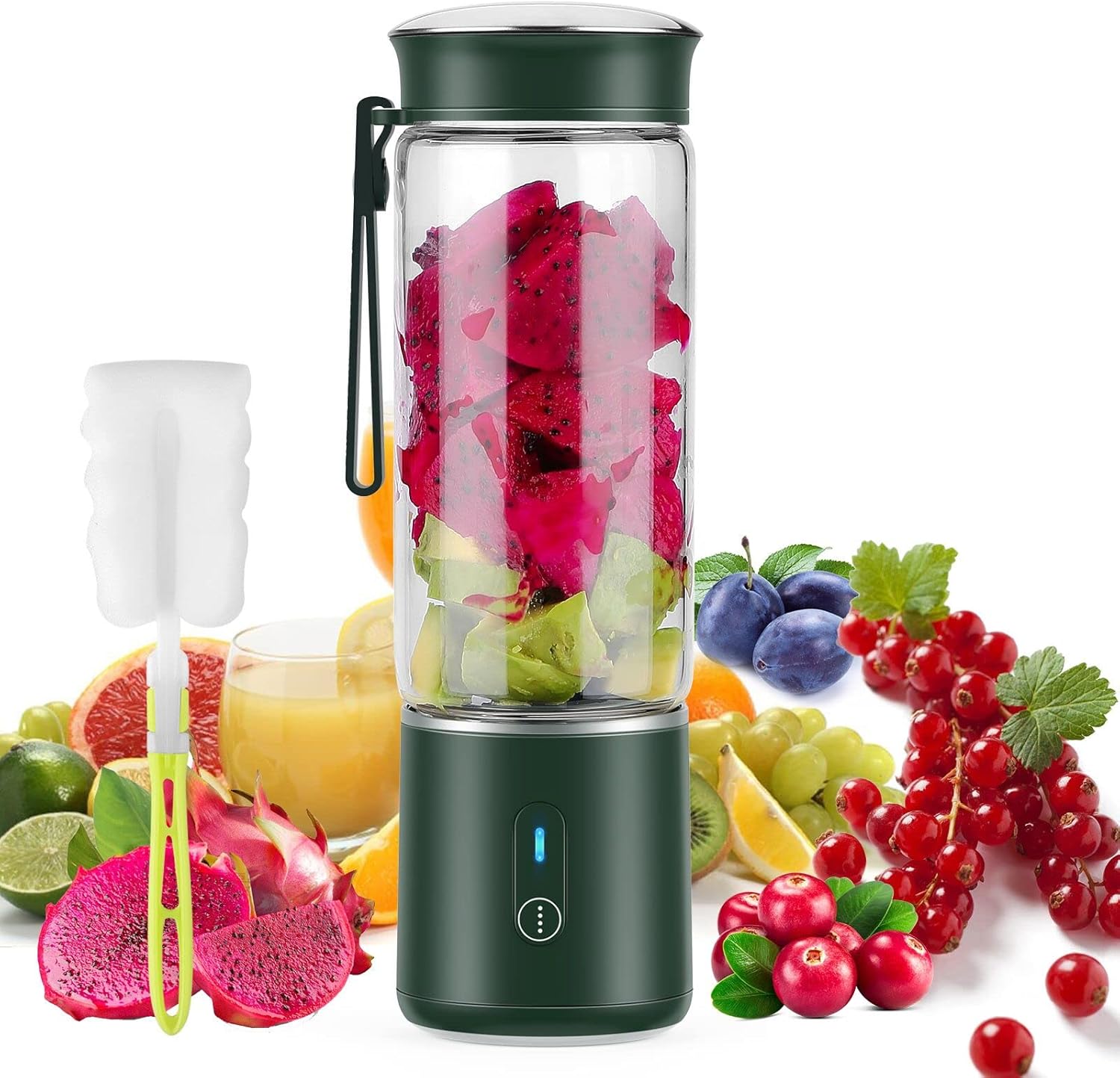 Buy Portable Blender,Personal Hand Smoothie Travel Blender Cup, Fruit