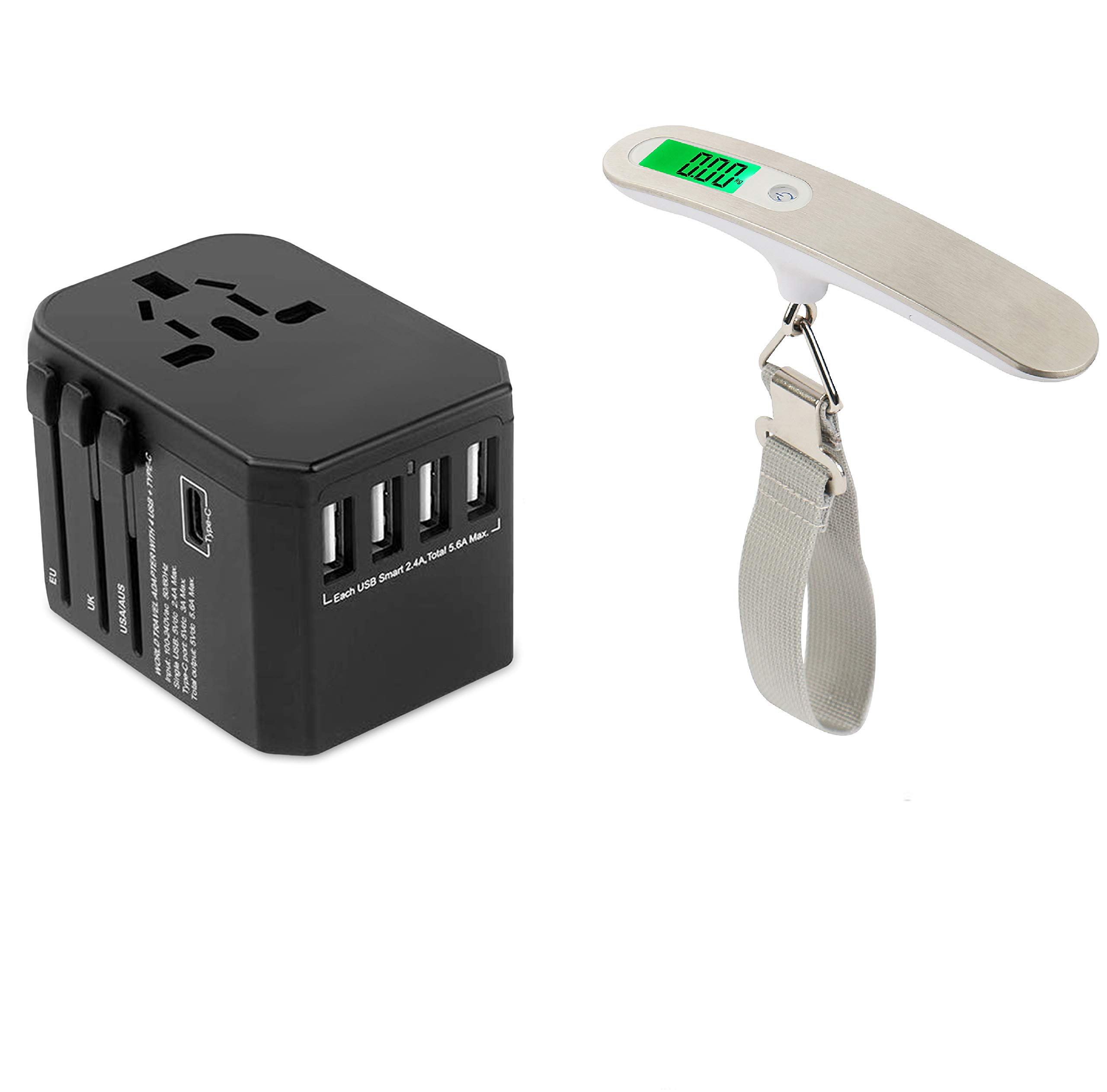 Buy Professional Travel Adapter and Luggage Scale Combo Universal