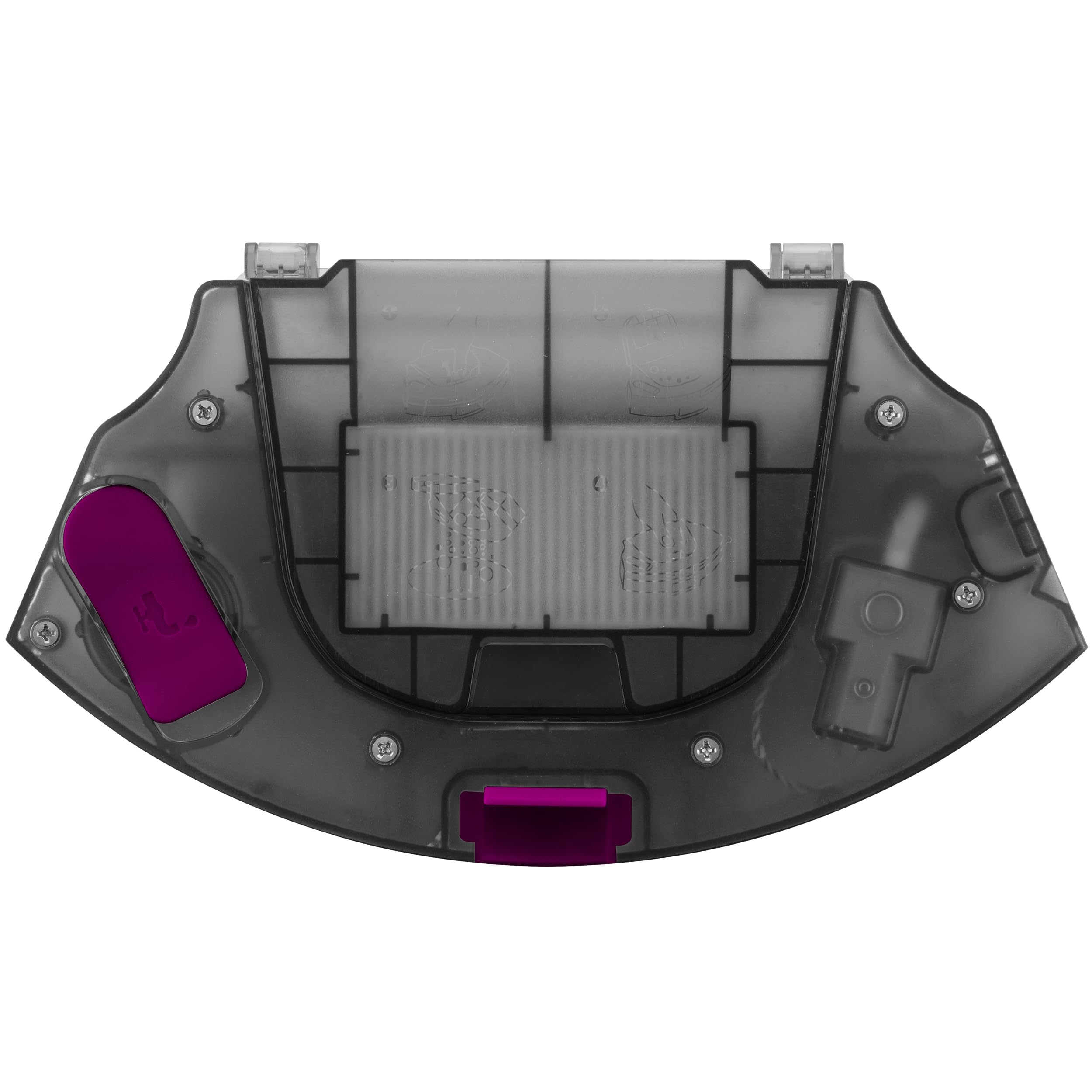 ETA Aron 2 Robotersauger mit Wischfunktion | Saug- und Wischroboter mit Smart-App | Super-Slim-Design, Double Mop Modus gegen Flecken | Gyro-Navigation I HEPA-Filter | Schwarz