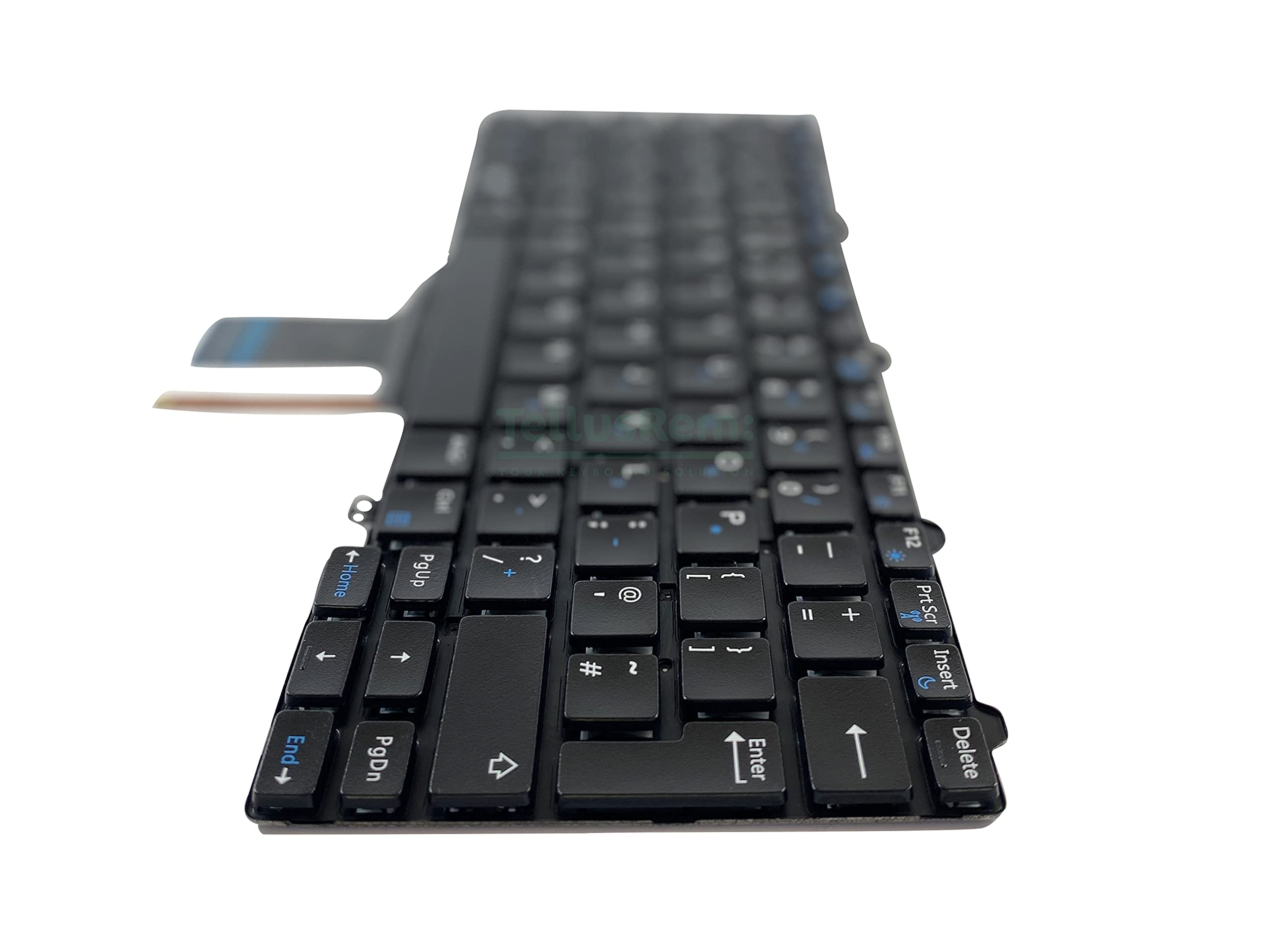 TellusRem UK Backlit Laptop Keyboard Replacement for Dell Latitude E7250, E5250, E5270
