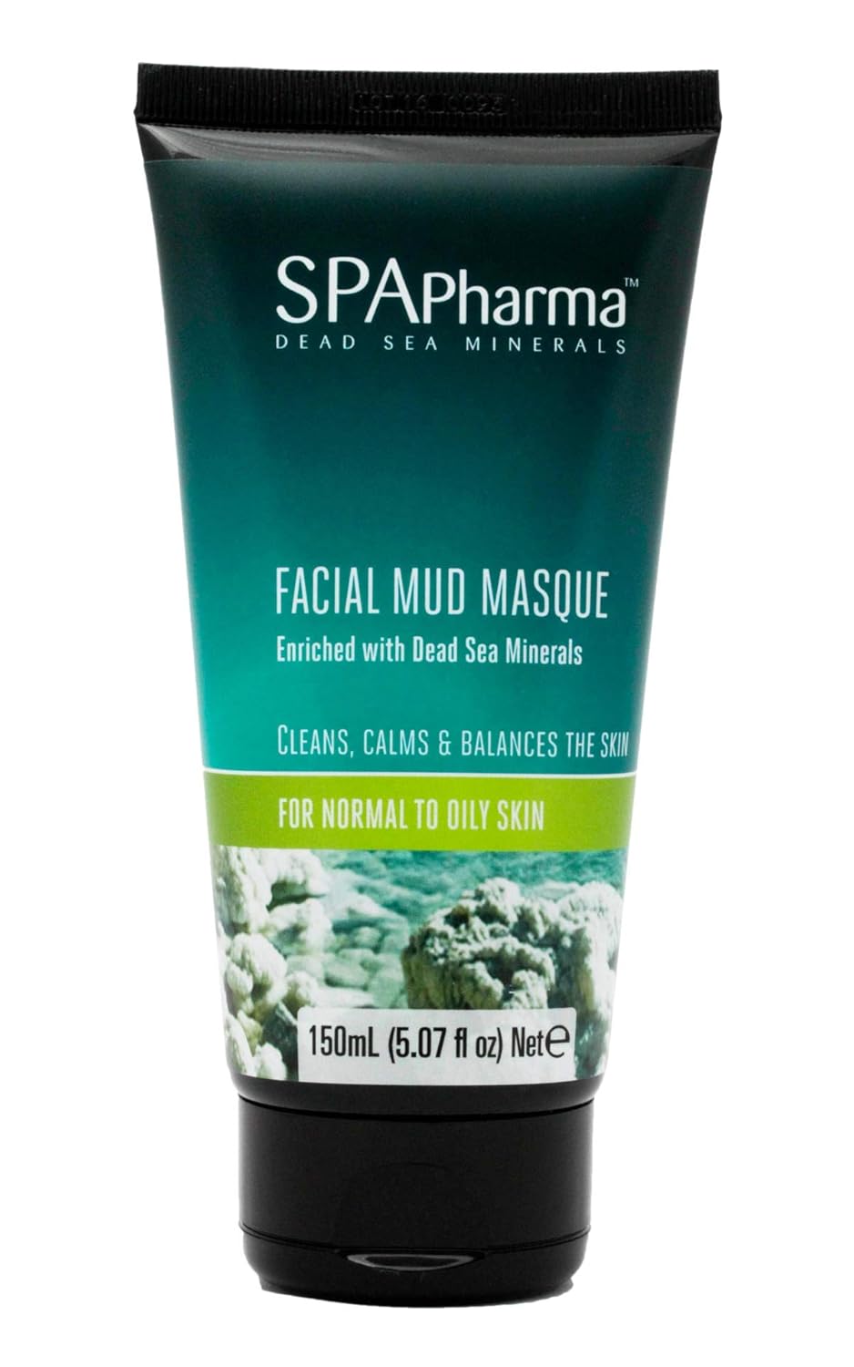 Cleansing Facial Mud Masque with Dead Sea Mud and Minerals for Normal to Oily Skin