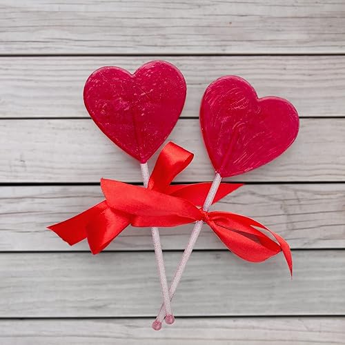 Miniatura 7 de 50 palitos de plástico con purpurina rosa, paletas de cristal, agitadores de bebidas de café, palitos de piruleta, para el día de San Valentín,