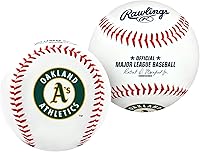 Vista 24 de Rawlings Béisbol oficial de la MLB 2026 con logo del equipo Todos los 30 equipos de la MLB disponibles
