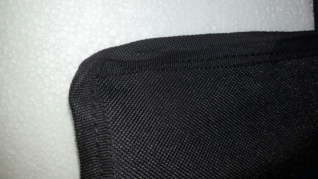 Quickflame 28 Inch Square Outdoor Firepit Cover - Dimensions 30 inches (L) X 30 inches (W) X 24 inches (H) (Black)