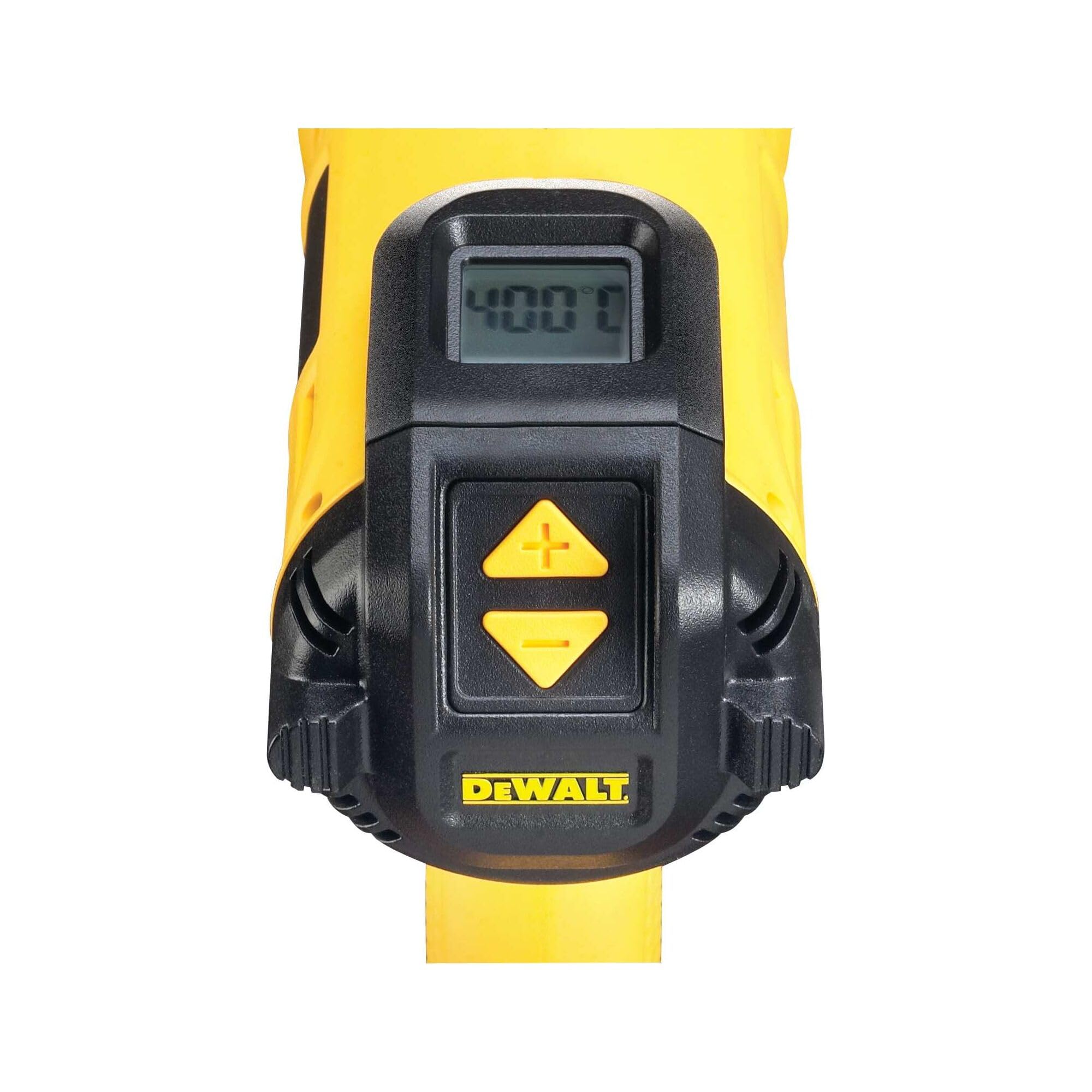 DEWALT D26414-QS Decapeur Thermique Filaire 2000W Pistolet Thermique avec Affichage Digital
