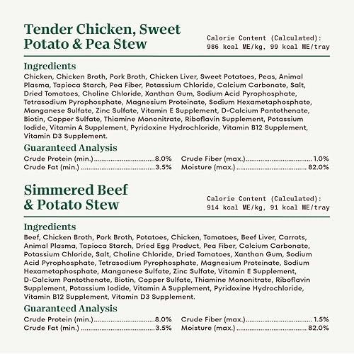 Miniatura 8 de Bocadas de nuez en salsa tierna pollo papa dulce y receta de guisantes sin granos húmedos para cachorros