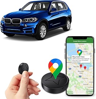 2024 Updatest GPS Tracker for Vehicles No Subscription,Mini GPS Tracker Locator Real Time,Magnetic Anti-Theft Micro Vehicle Tracking Device with Free App for Cars,Kids,Elderly,Pets,Wallet,Luggage