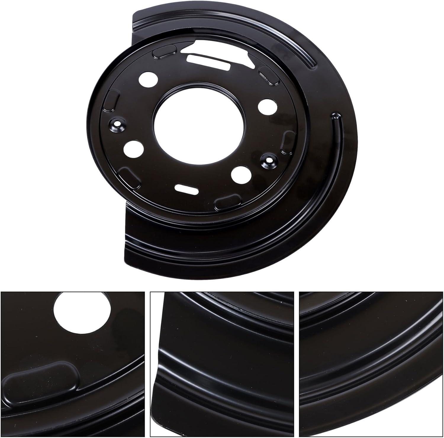 waltyotur 2Pcs Brake Backing Plate Dust Shields Replacement for Avalanche 2002-2006 Silverado 2500 1999-2006 924-223