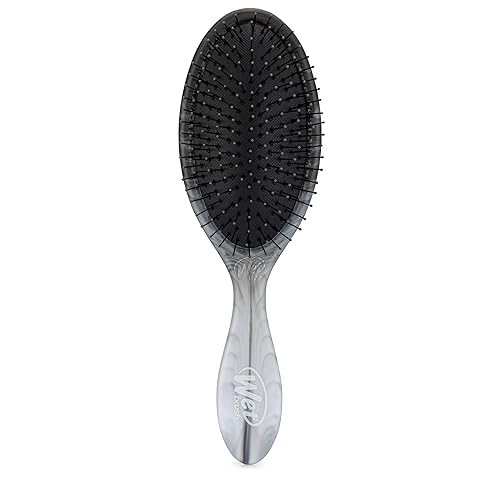 Vista 34 de Wet Brush Original Detangler - Cepillo desenredante, cerdas IntelliFlex ultrasuaves y desenredantes, se desliza a través de los enredos