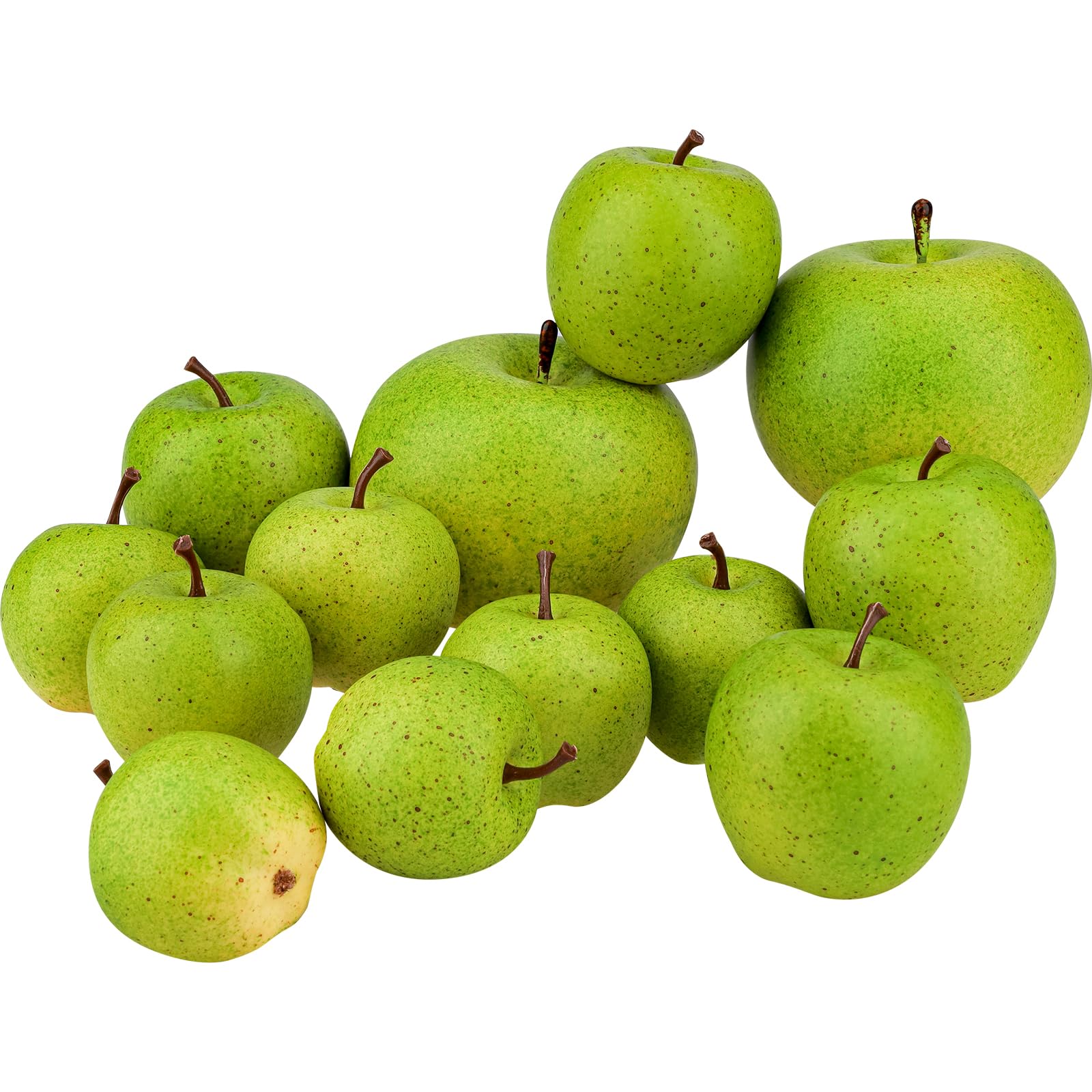 Green Apple　定価18,000円 Bibiy Amazon.com: Meiwlong 13Pcs Artificial Green Apples, Fake Fruit