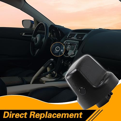 Miniatura 7 de Pomo de llave de encendido compatible con Mazda CX-9 MX-5 Miata, interruptor de giro interno y exterior, botón de arranque de encendido sin llave de