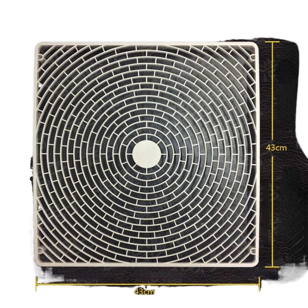 Uqgrtmrtz 1P-1.5P 43Cm X43cm Grille For Outdoor Unit 1P 1.5P 2P Outlet Leaf Mesh Cover Compatible With Chigo Air Conditioner(1P-1.5P 43Cm X43cm)