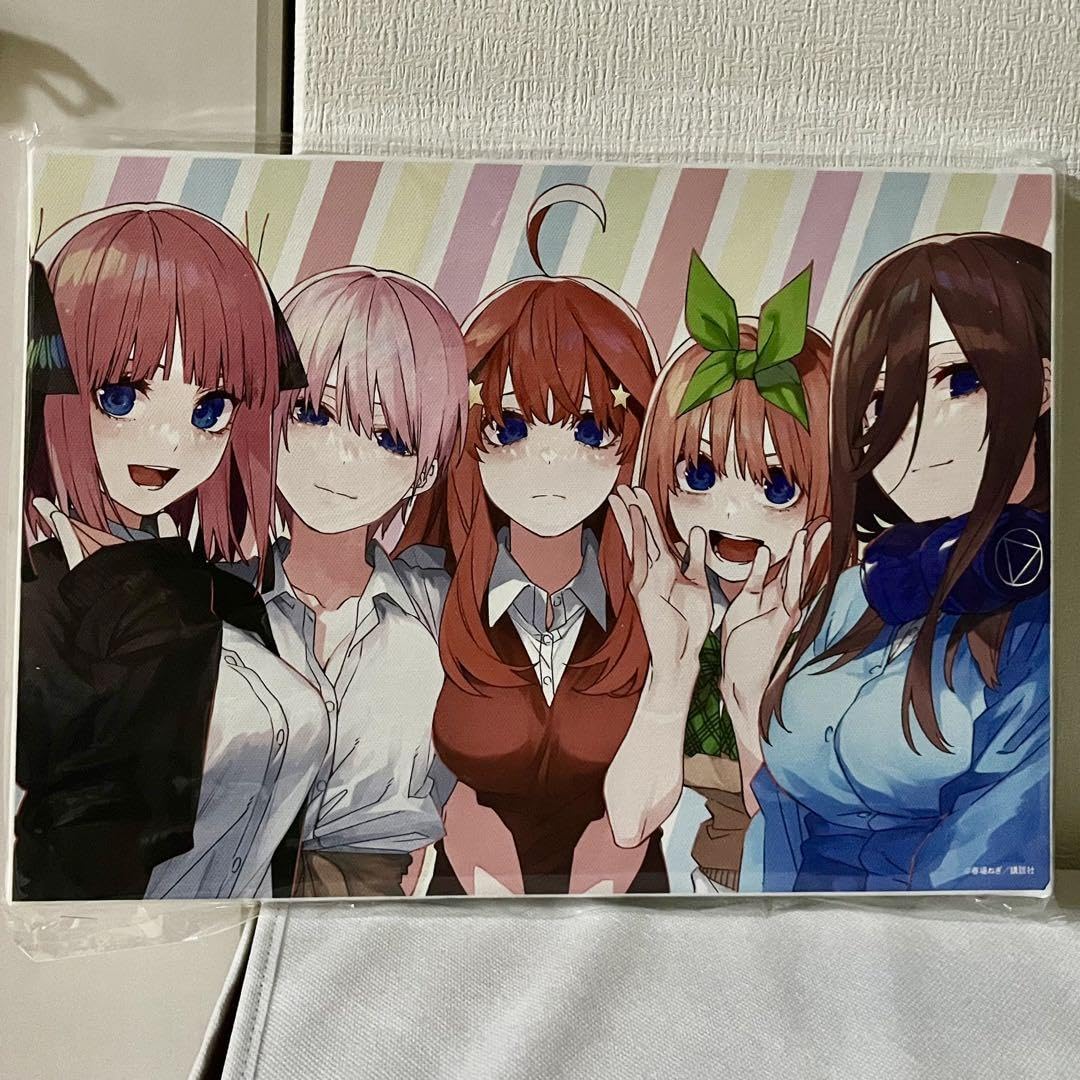 講談社 - 【非売品】五等分の花嫁　マガジン　応募者全員サービス　キャンバスボード Amazon.co.jp: 五等分の花嫁 応募者全員サービス キャンバス