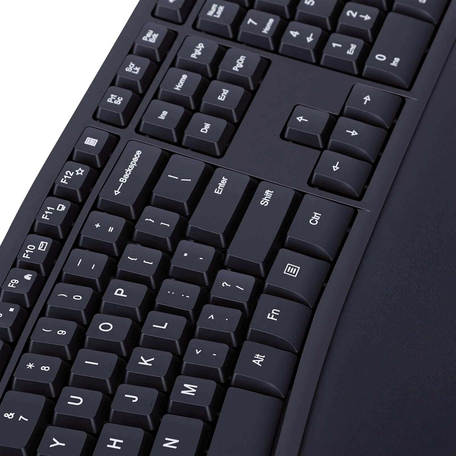 Tangxi Przewodowa Ergonomiczna Klawiatura Dzielona, Klawiatura z podpórką