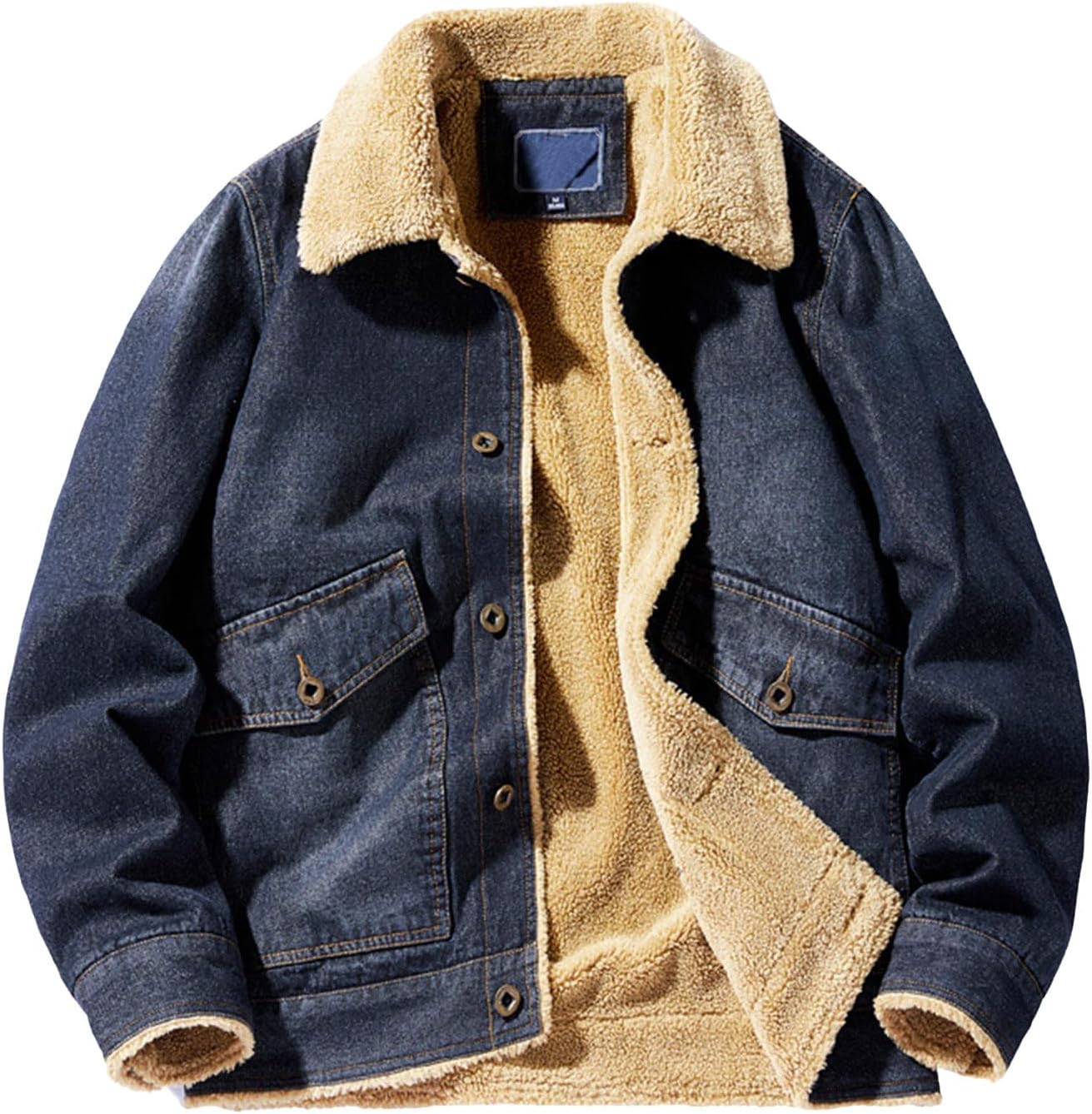 KURO　裏地ボア　デニムコート KURO 裏地ボア デニムコート KURO 裏地ボア デニムコート KURO 裏地