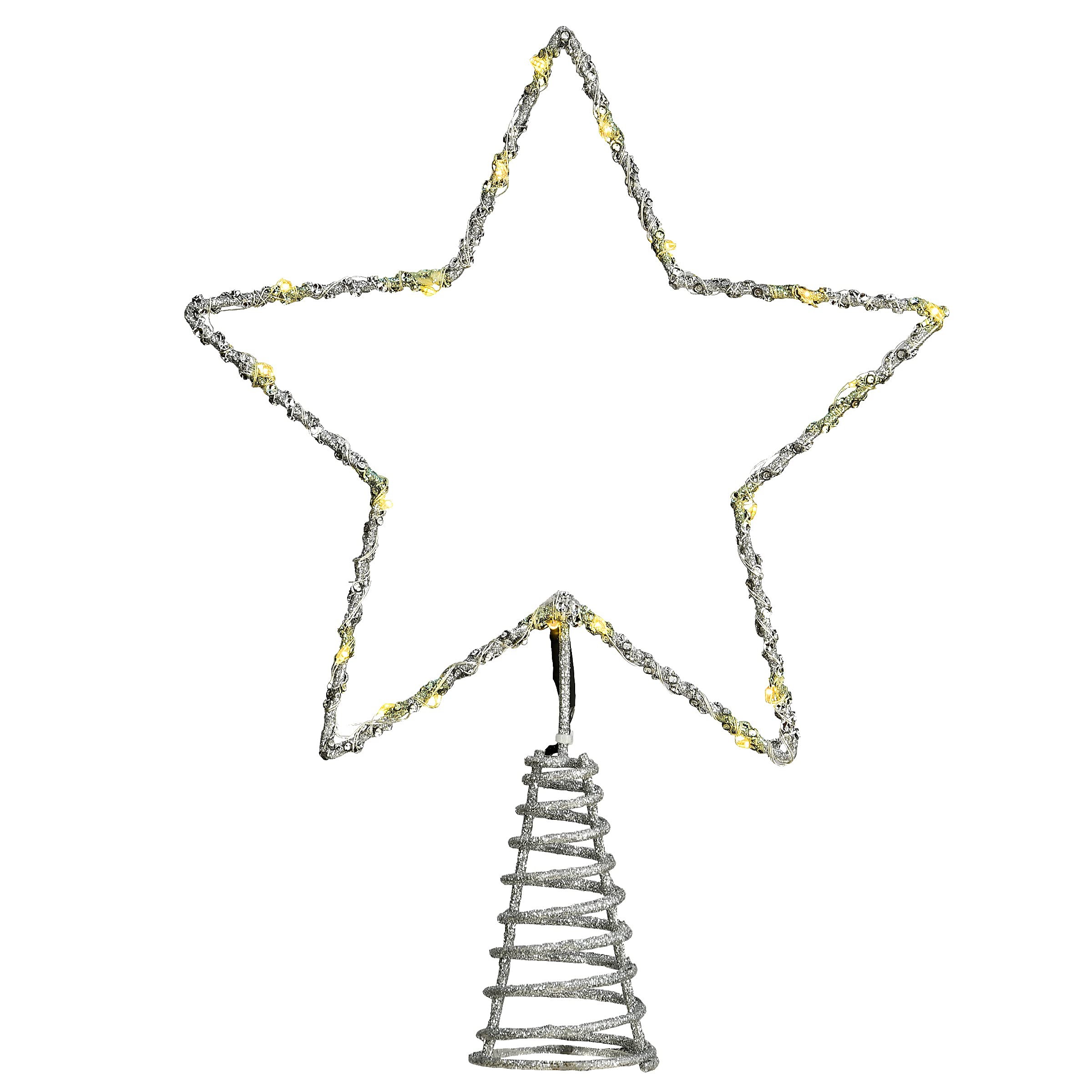 13.5" Star Tree Topper with 20 Dual Color(R) LED Lights
