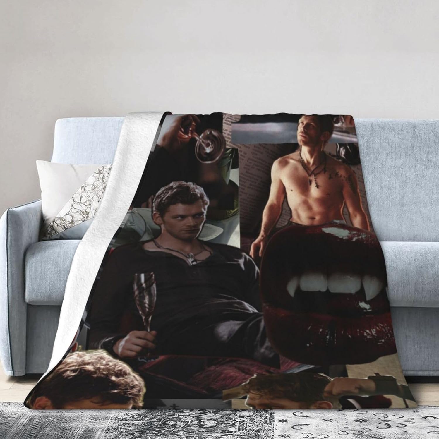 Flannel Blanket Throw Blankets Air Conditioning Joseph