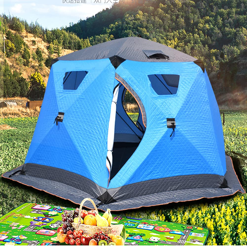 ☆新品☆未開封送料無料 ファミリー用　キャンプテント5〜６人用 Amazon.co.jp: ファミリーキャンプテント ポップアップコットンテント