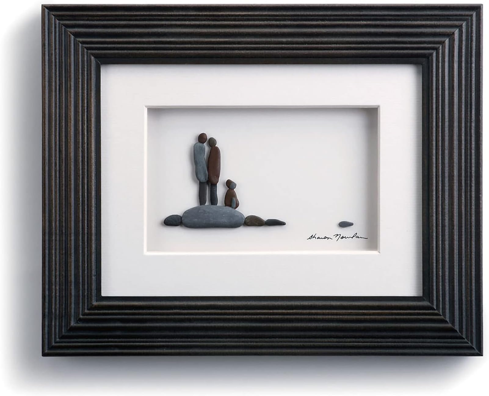 Sharon Nowlan Loyal and True Framed Picture, Wood, Multi-Colour, 2 x 25 x 20 cm - Amazon Vine