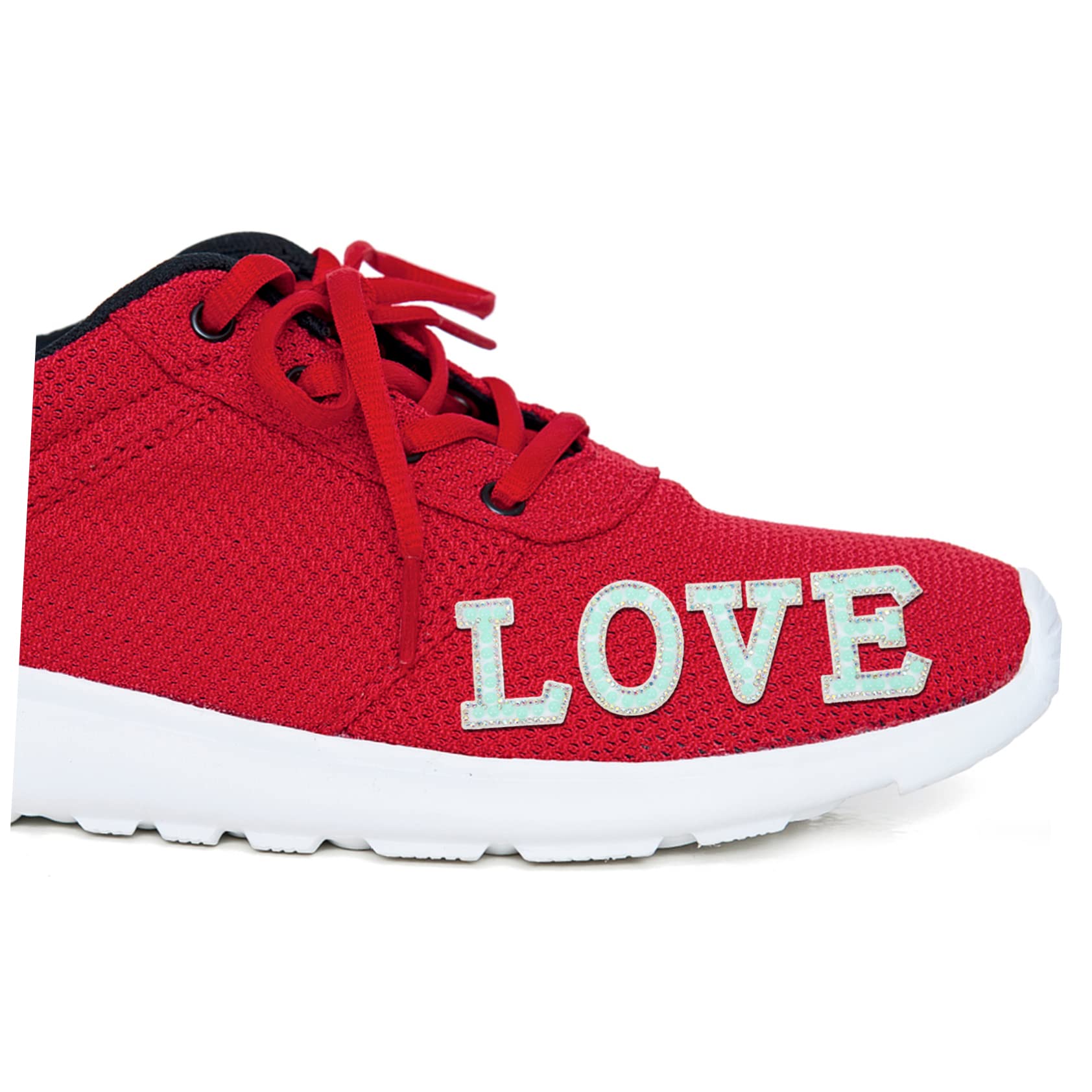 STOBOK 104pezzi Patches Lettera Glitterati Per Abbigliamento Applicazioni Per Progetti e Decorazioni Fashion
