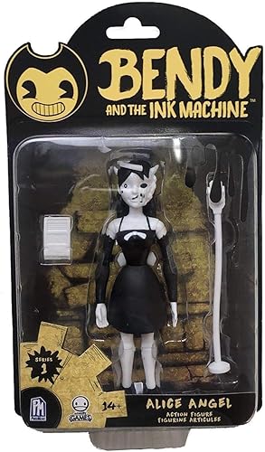Miniatura 3 de Bendy and the Ink Machine Figura de acción (Alice), negro