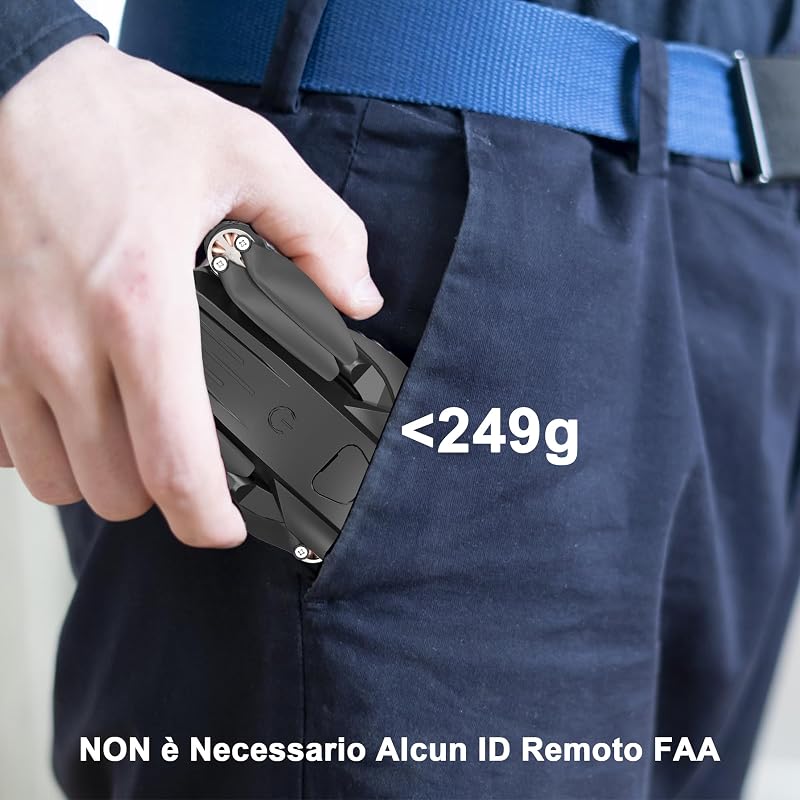 Wipkviey B15 Drón 4K Kamerával - Kefe Nélküli Motorral, 36 Perces Repülési Idő, Útvonaltervezés, 3D Flip Funkció, Összecsukható Könnyű Drón