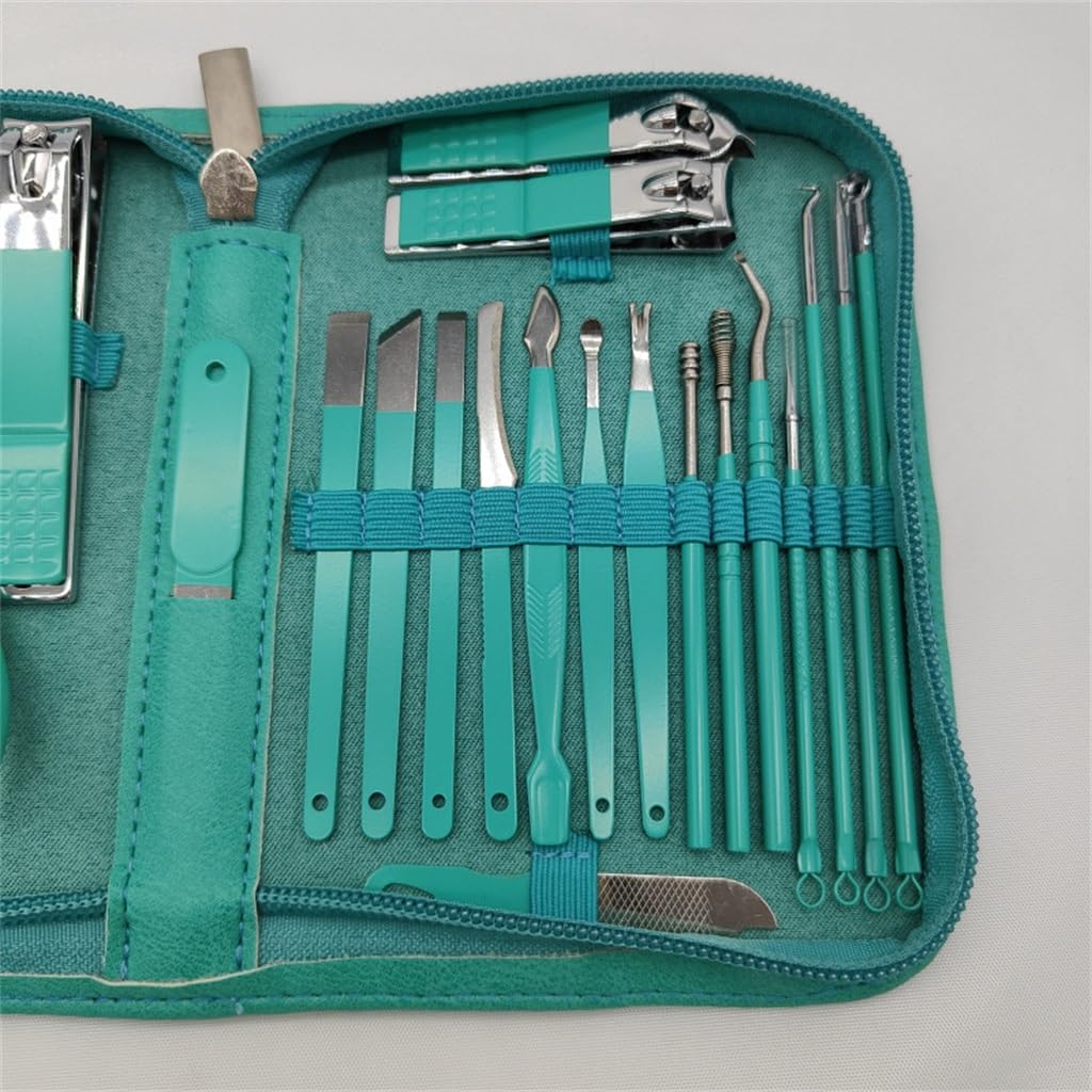 Ensemble de Coupe-Ongles Vert, Outil de réparation pour manucure, Coupe-Ongles, Gris, comme sur la Photo