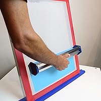 Vista 2 de Ecotex® - Emulsión de serigrafía tex-azul (pinta, 16 onzas), emulsión fotográfica pre-Sensibilizada para serigrafías de seda y tela, para serigrafía