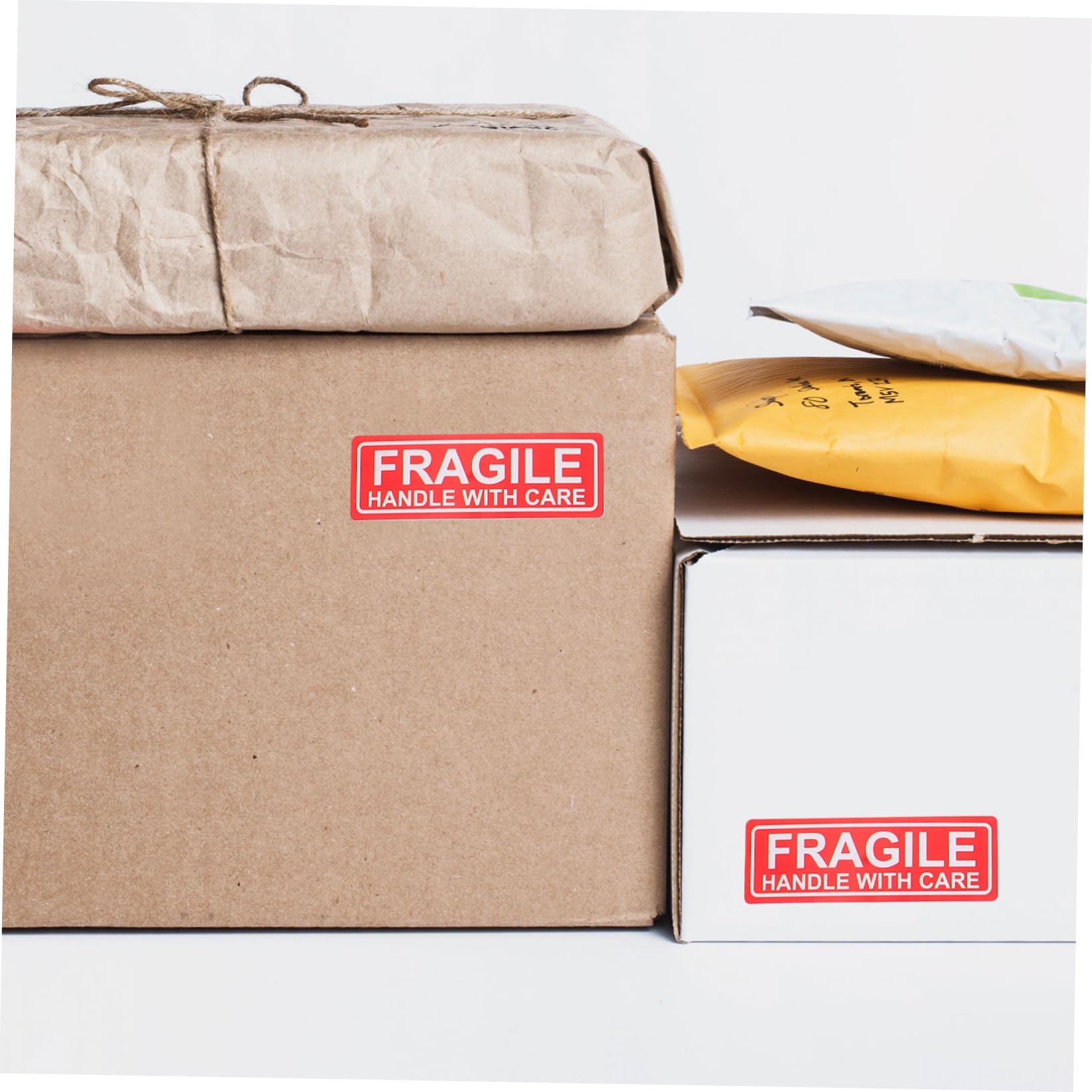 Etichette Adesive Fragili Sfuse 10 Di Etichette Adesive Di Avvertimento Per Imballaggi Di Spedizione