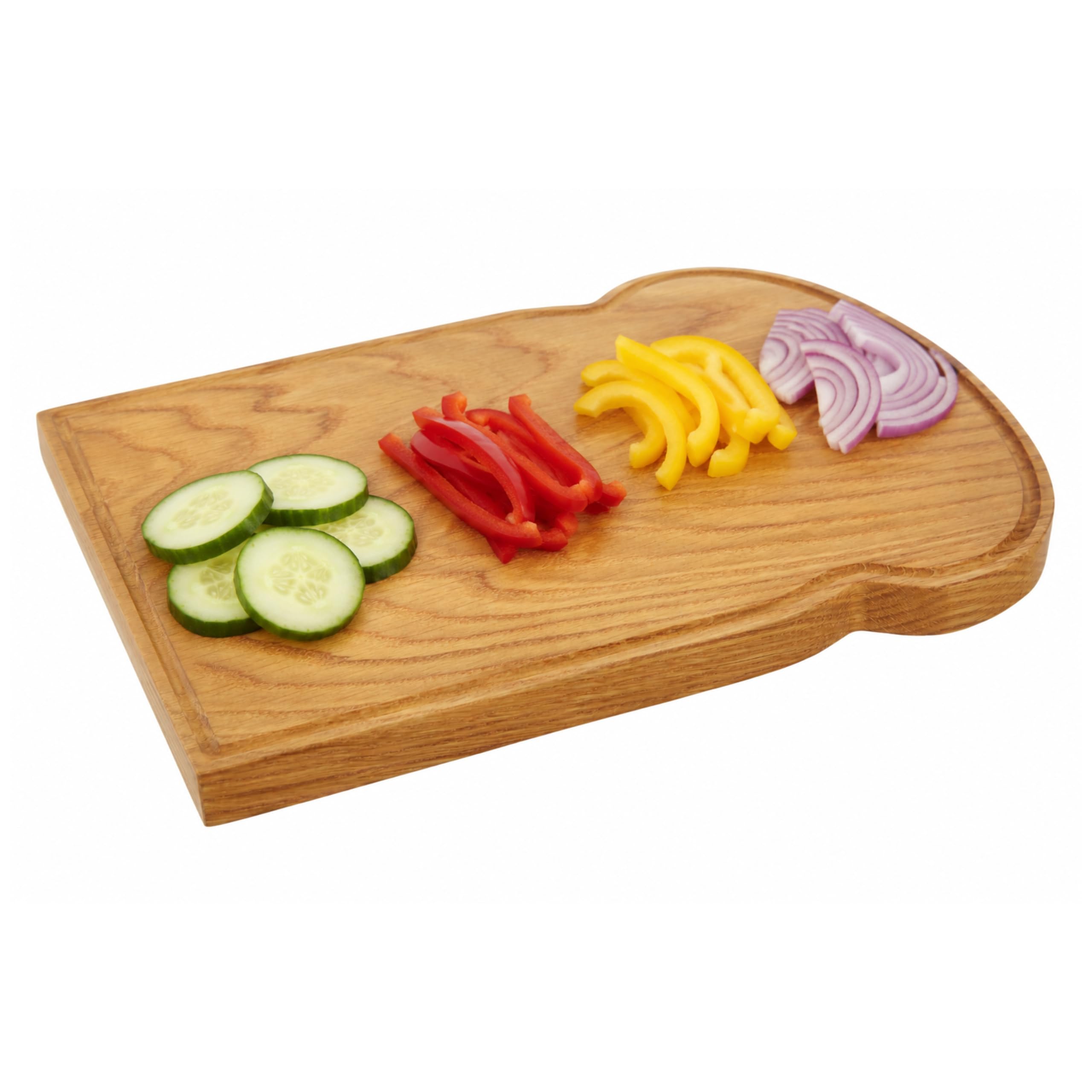 Premier Housewares Bread Design Chopping Board, Thick And Durable Cutting Board For Kitchen Worktops, Kitchen Chopping Board
