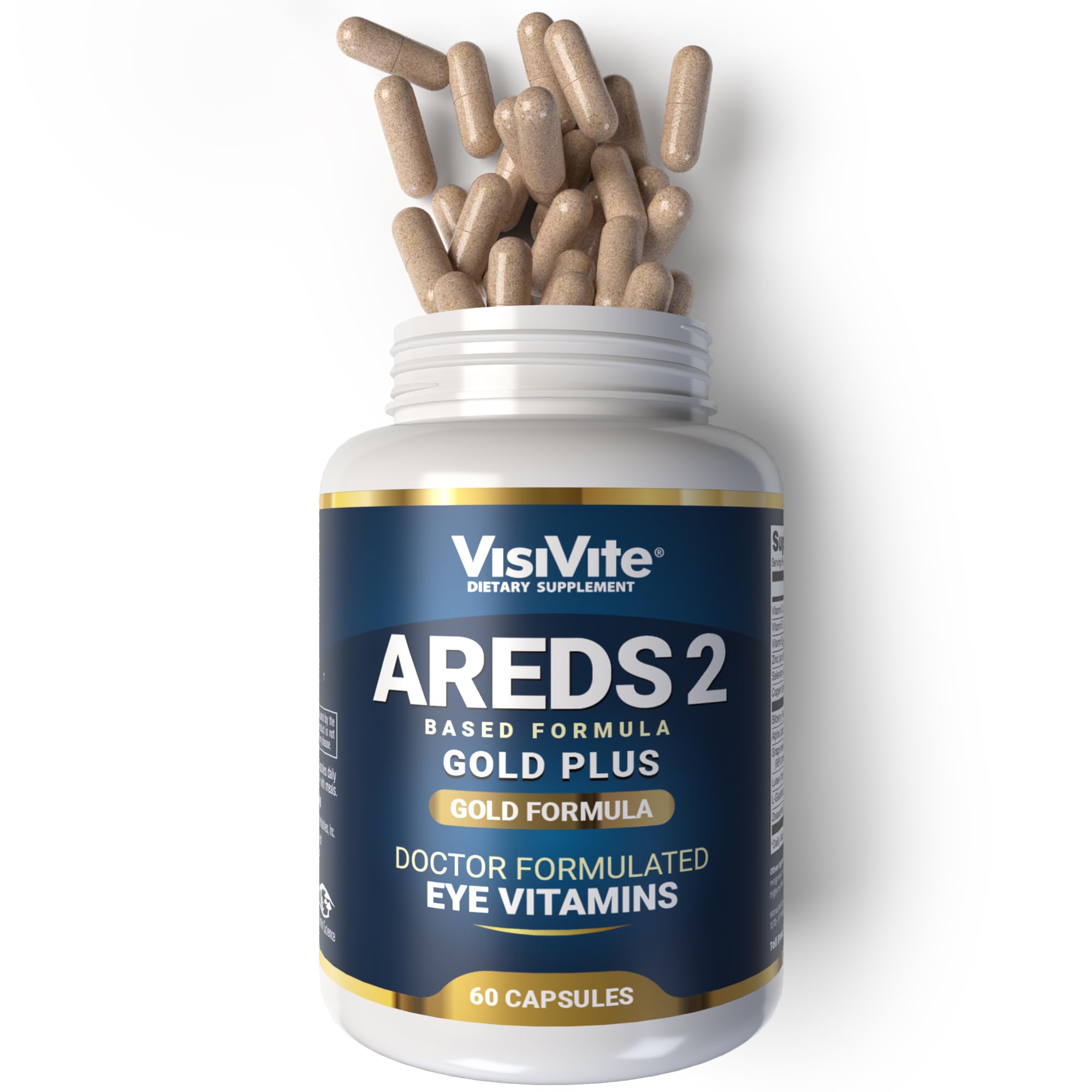 Co-Defense VisiVite AREDS2 PLUS+ Gold Formula, 60 Capsules