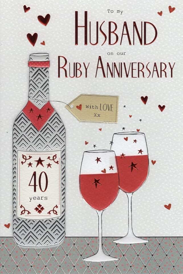 Amazon.co.uk ruby wedding gifts for husband