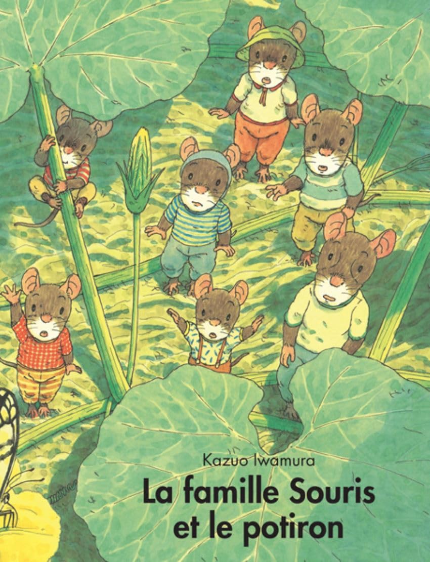 La famille Souris et le potiron