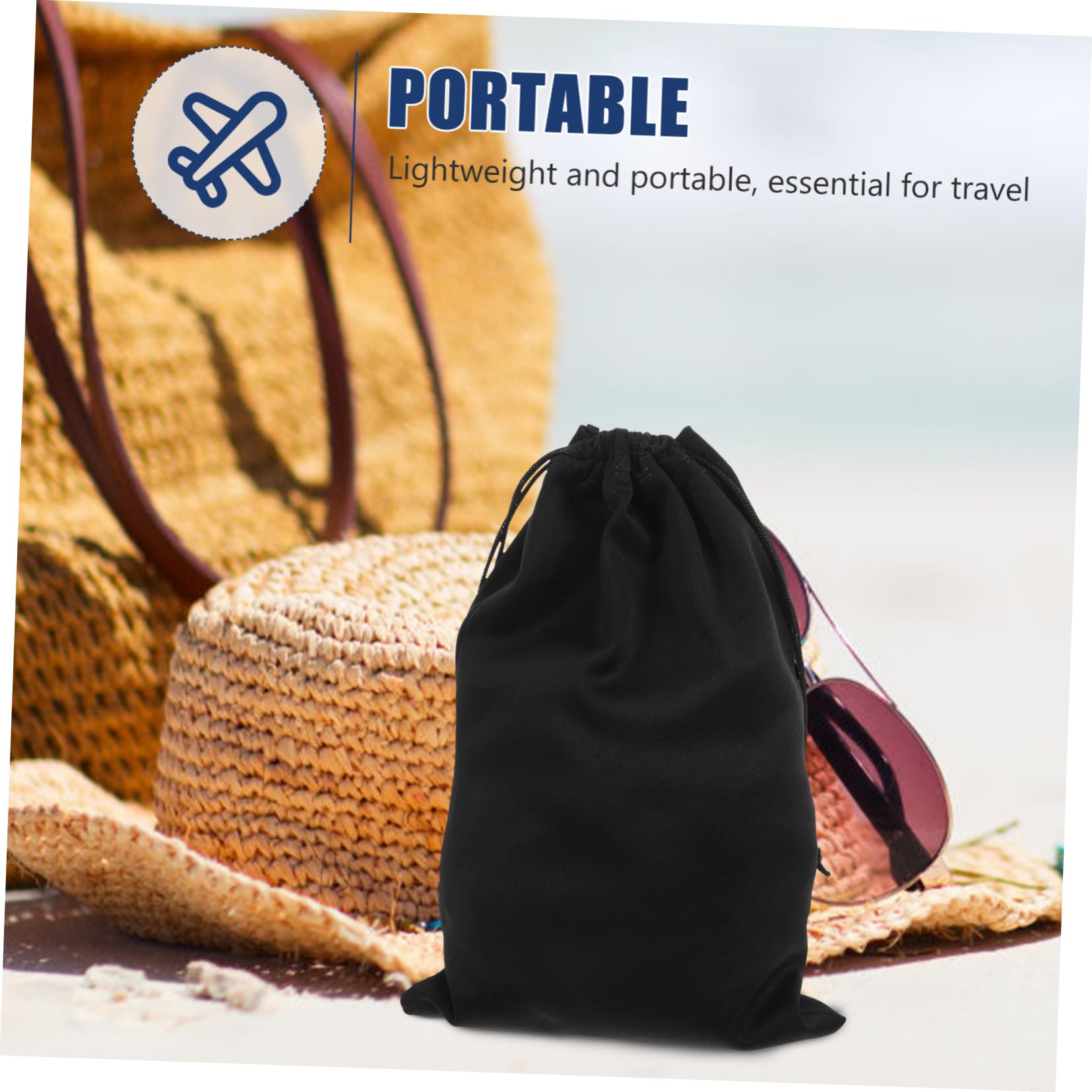 INOOMP 10pièces Lot de Pochettes De Transport pour Lunettes De Ski Microfibre Légère Protection Anti-Rayures Fermeture à Cordon Compatibles Masques De Ski Rangement Pratique pour Activité