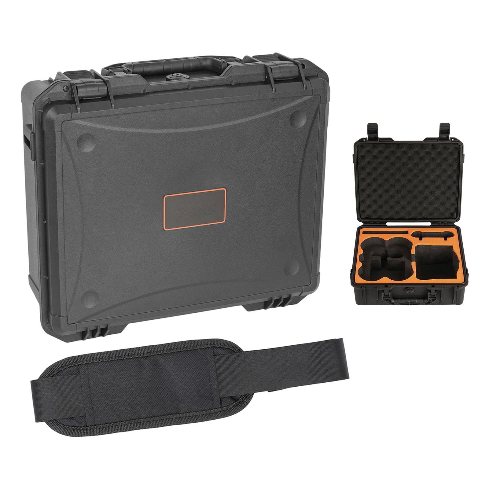 Kompakte Tragetasche für Avata 360 Gear Bag mit wasserabweisendem Design, abschließbaren Riegeln und Griff, stoßfeste UAV-Tragetasche