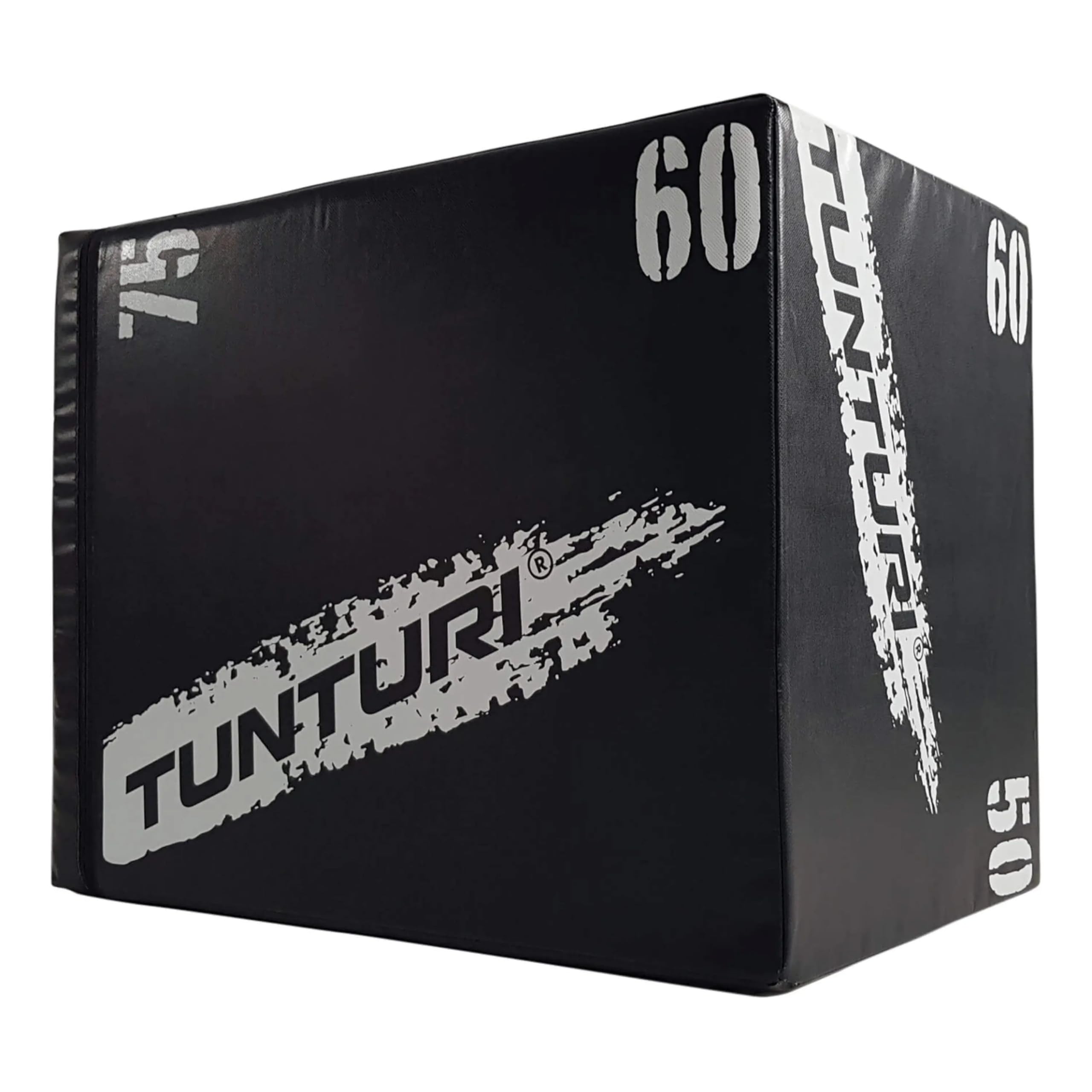 Jump-Box, Plyo Box mit Höhenmarkierung, multifunktionales Workout, Kondition und Maximalkraft Holz 40/50/60 cm