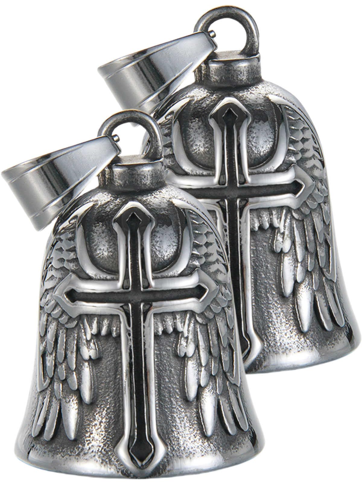 Motorcycle Bell Guardian Angel Gremlin Lucky Charm Gift For Riders