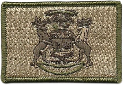 Gadsden and Culpeper Tactical State Patch - Michigan - View Colors