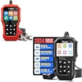 VDIAGTOOL VD30 Pro Car Code Reader, OBD2 Scanner Diagnostic Tool for Cars and Trucks with BT500 Car Battery Tester 6V 12V 24V