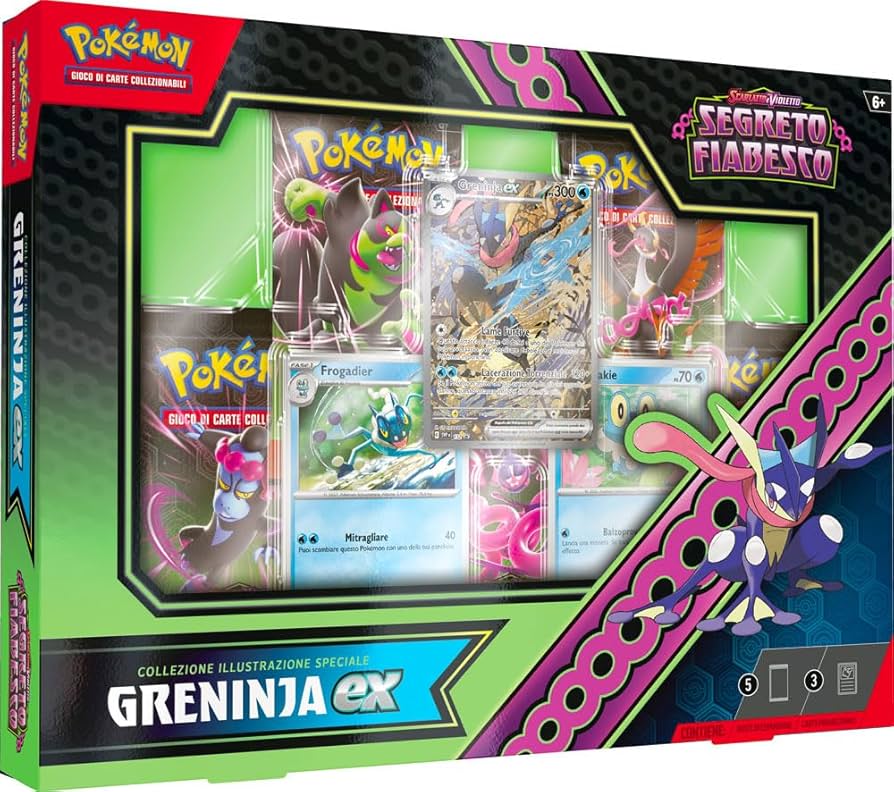 ポケモンカードゲーム greninja special illustration collection Pokémon Shrouded Fable Greninja ex Special Illustration