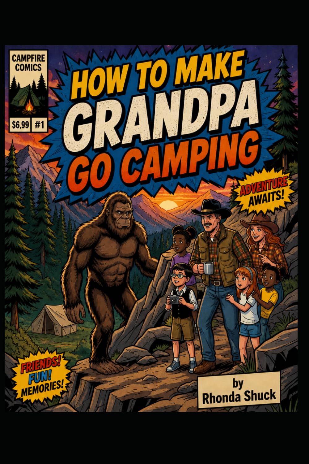 How To Make Grandpa Go Camping