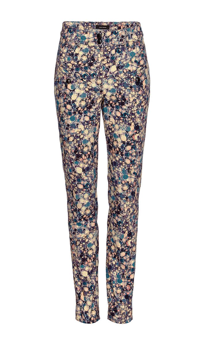 Isabel Marant Nella Lliberty Print Jeans 34