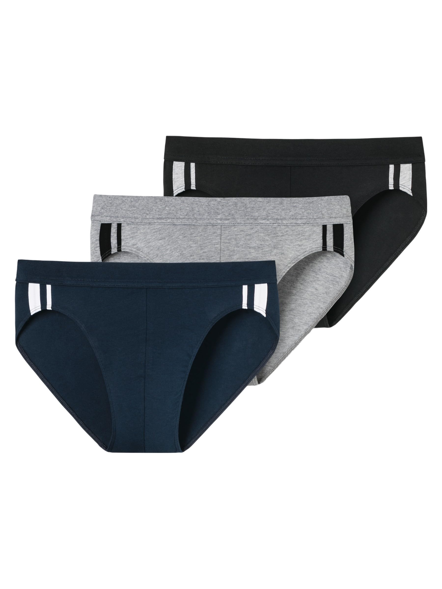 Schiesser Herren Slip, Mehrfarbig 1, XXL