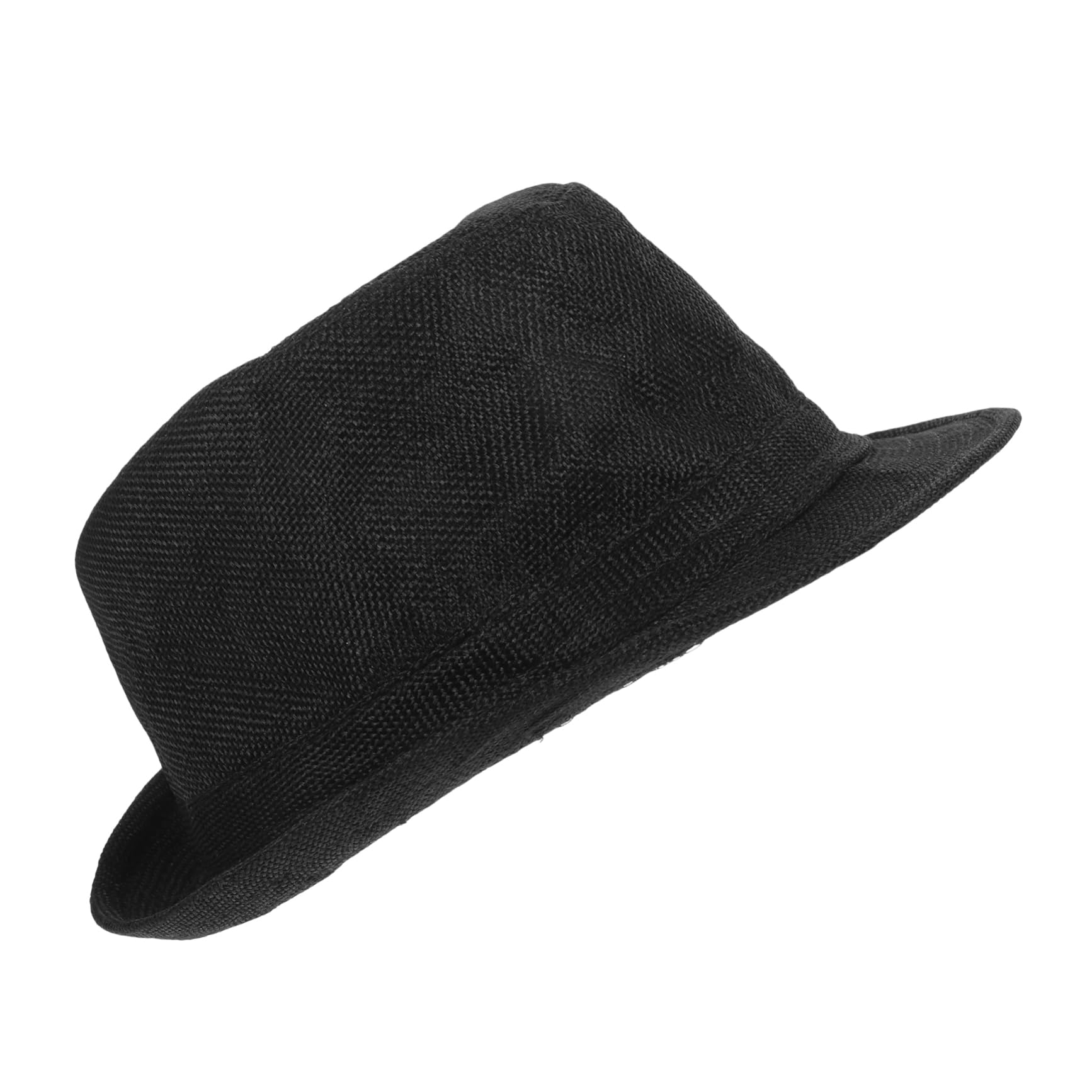 VALICLUD Fedora Hats for Boys and Elegant Lightweight Performance Hat for Dance and Dress Up Fits Head Girth of Superior Texture Versatile Style for All Occasions Black