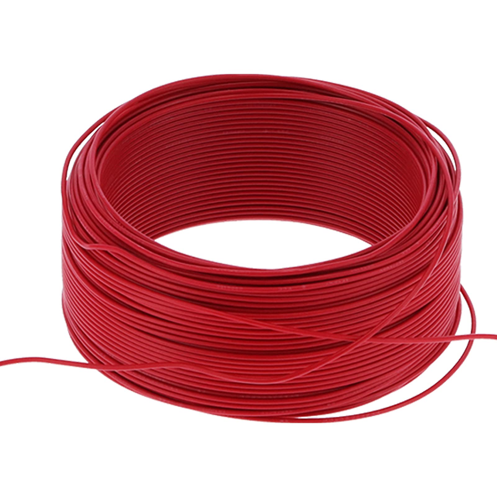 7 Adern Flexibler Roter Kupferdraht, 100m AC300V PVC Isoliert